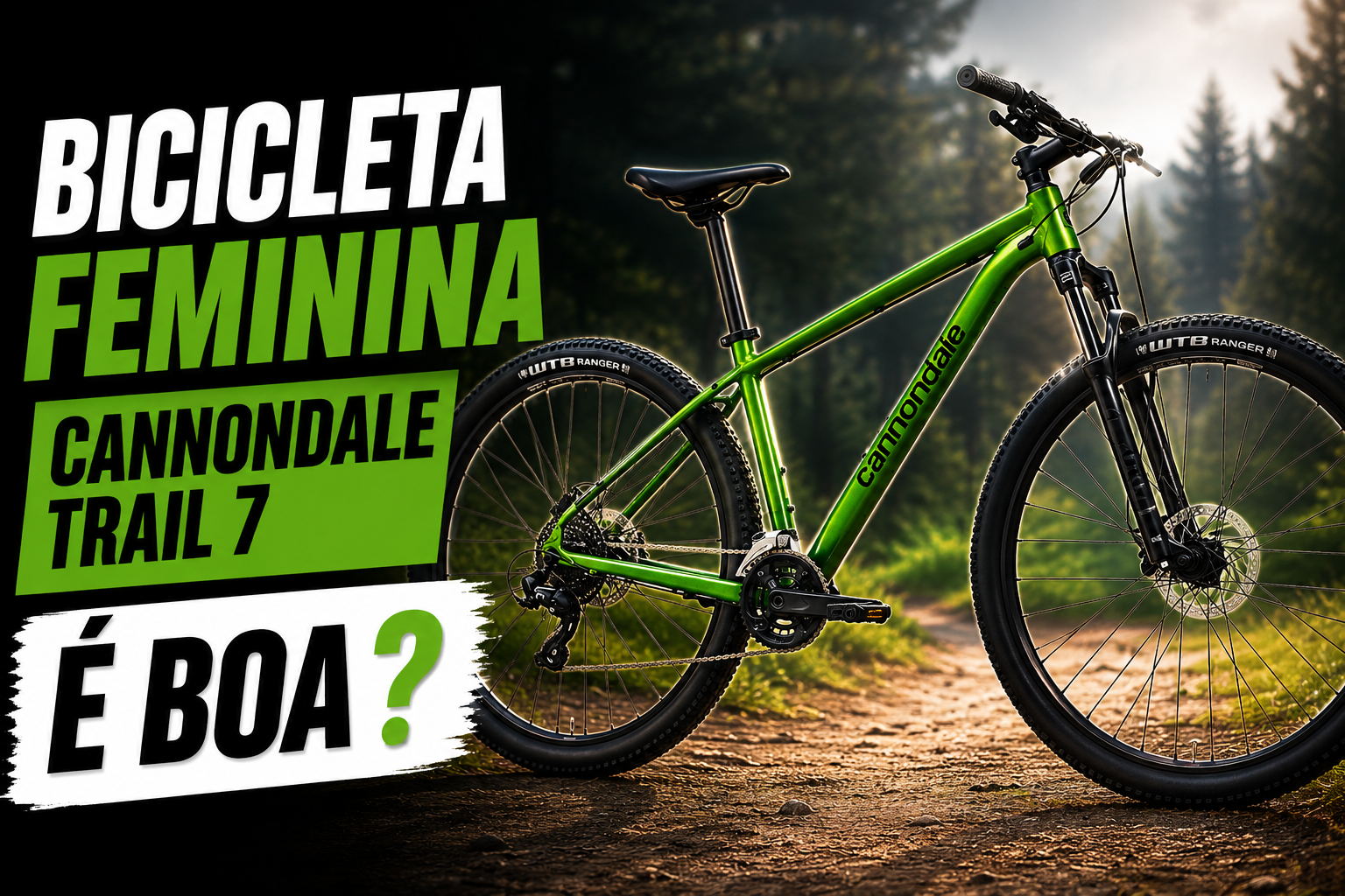 Bicicleta Feminina Cannondale Trail 7 é boa?