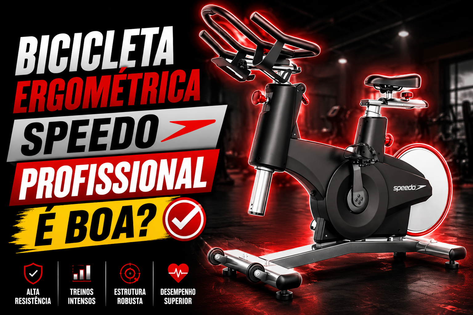 Bicicleta Ergométrica Speedo Profissional é boa?