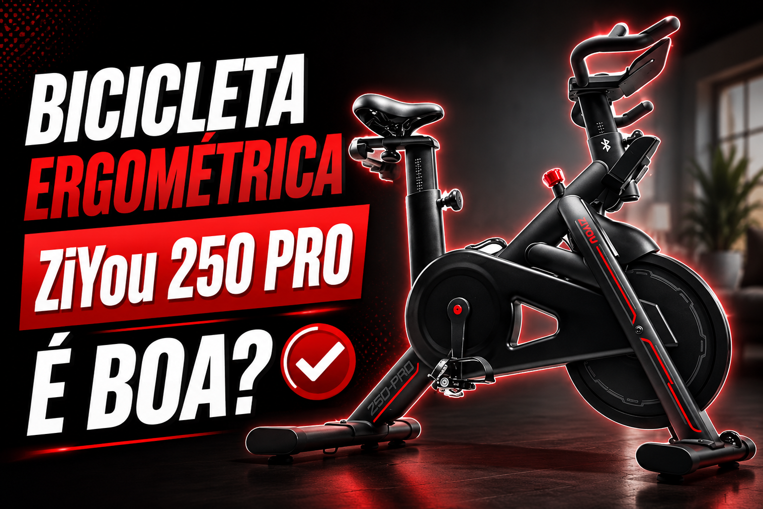 Bicicleta Ergométrica ZiYou 250 PRO é boa?