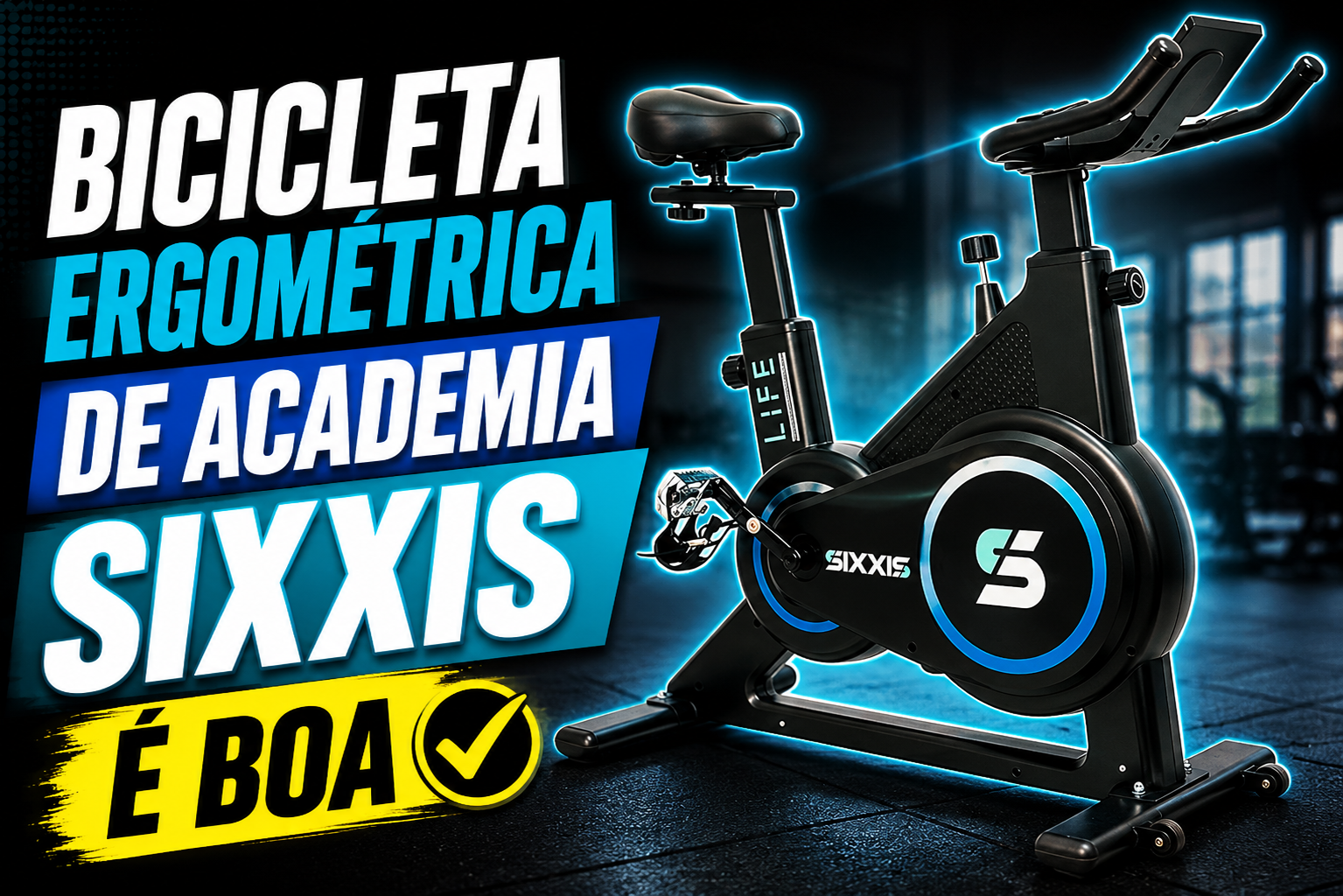 Bicicleta Ergométrica de Academia Sixxis é boa?